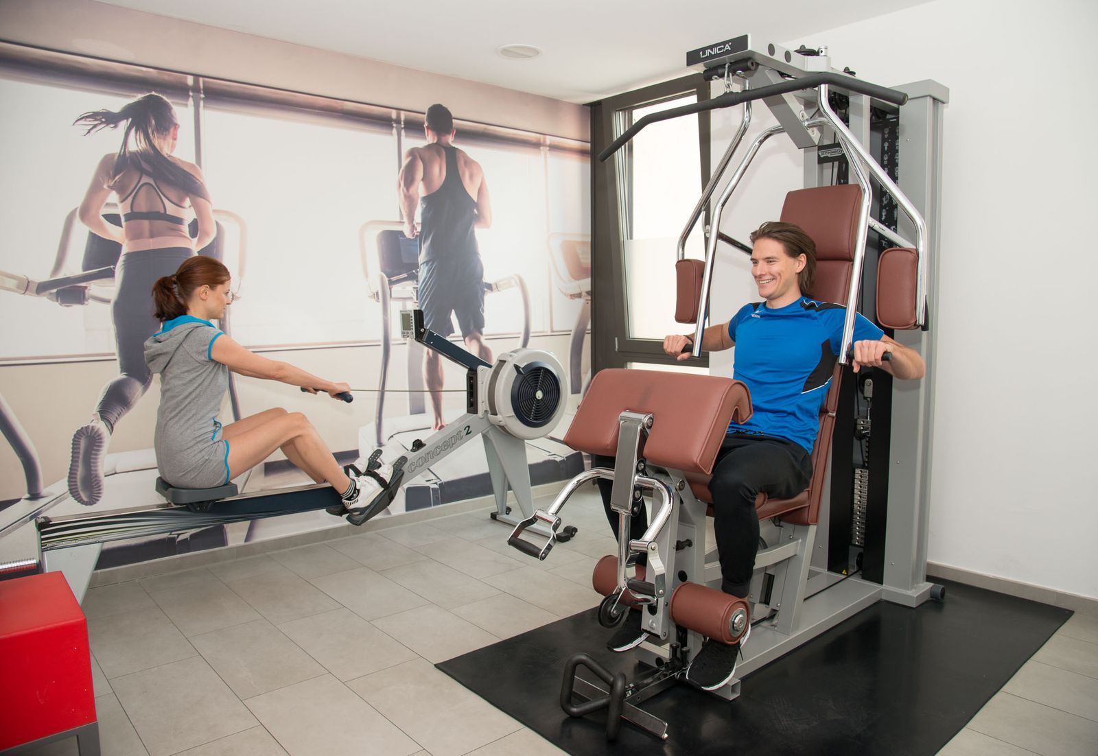 Fitnessraum im SLC